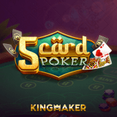 5 Card Poker casino game cards